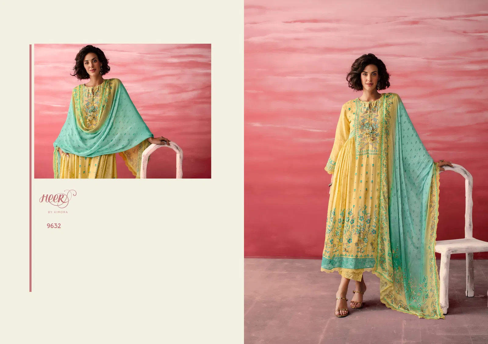 Jimmy By Kimora Heer Muslin Embroidery Salwar Suits Orders In India